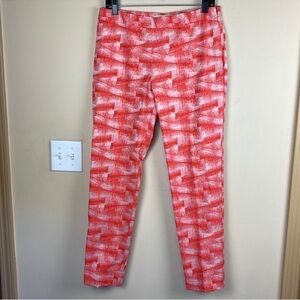 Hunter Bell New York Textured Pattern Pants Mod Retro Mid Century Minimalist